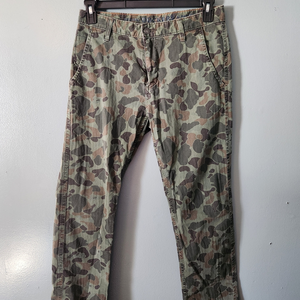 Dockers Green Camo Pants